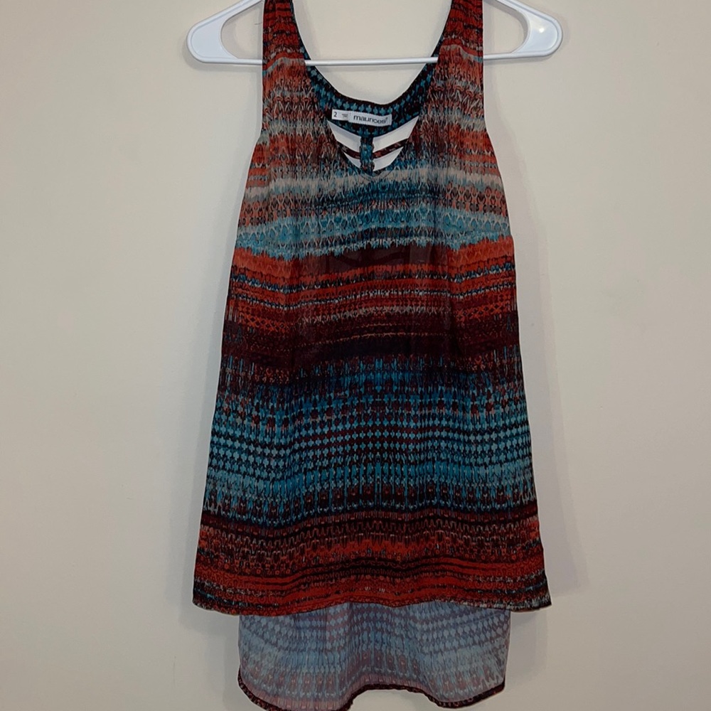 Beautiful Maurice’s Tank Top with Beading